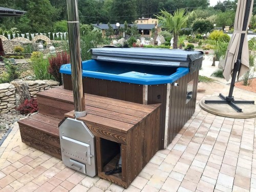 Balia beczka kąpielowa wanna spa ogrodowa hit