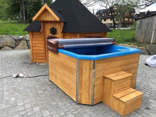 Balia beczka kąpielowa wanna spa ogrodowa hit