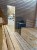 Sauna ogrodowa STODOŁA PANORAMA 240x230 świerk syberyjski