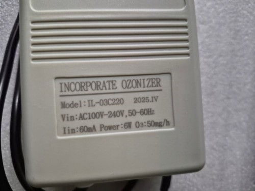 Generator ozonu SPA Jacuzzi 230V 50mg/h IL-03C220 Balboa ozonator z pompką