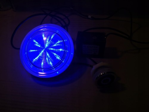 Lampa podwodna led 12 cm jacuzzi wanna basen 8 kolorów