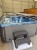 Schodki schody do jacuzzi 72x52x42