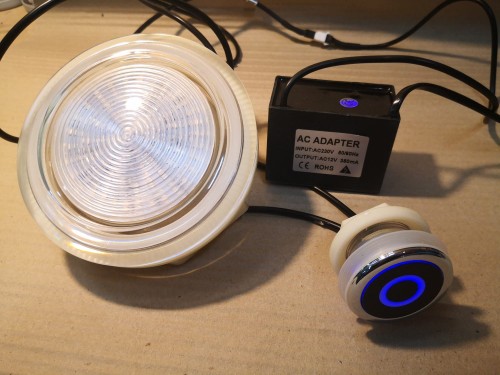 Lampa podwodna led 12 cm