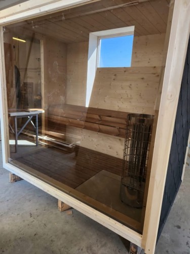 Sauna ogrodowa Scandi 220 x 230 x 150 cm