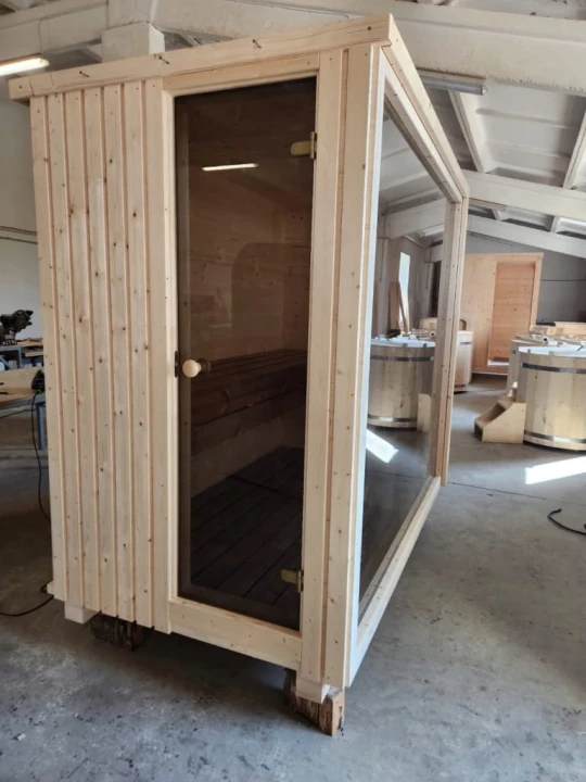 Sauna ogrodowa Scandi 220 x 230 x 150 cm