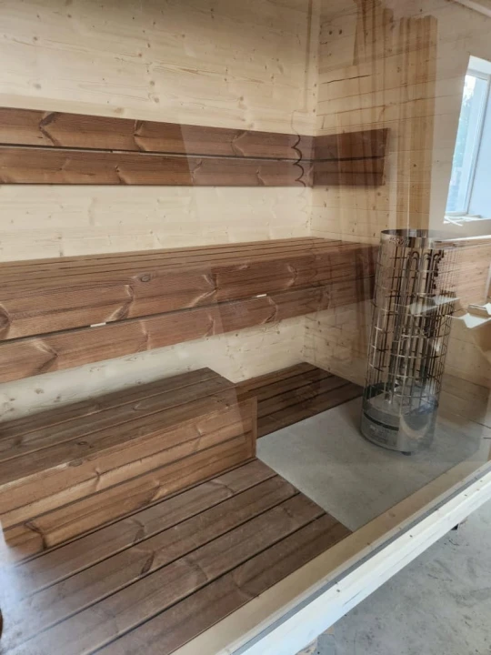 Sauna ogrodowa Scandi 220 x 230 x 150 cm