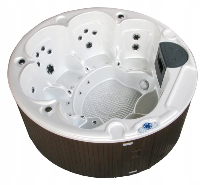 Jacuzi ogrodowe zimowe SPA Balboa 220x210 cm Akryl Piec