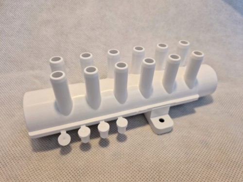 Rozdzielacz 1" x 12 wyjść 3/8" PVC