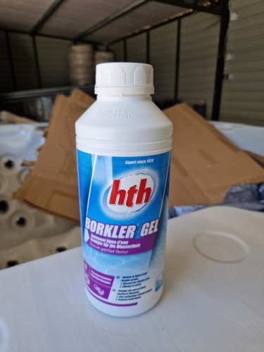 HTH Borkler Gel Środek do czyszczenia linii wody basenów i wanien SPA 1L