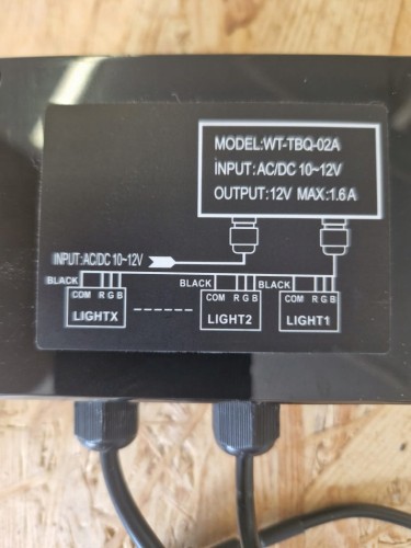 Skrzynka sterująca oświetleniem LED